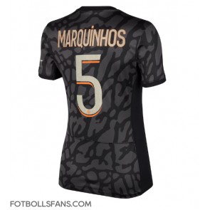 Paris Saint-Germain Marquinhos #5 Replika Tredje Tröja Damer 2023-24 Kortärmad